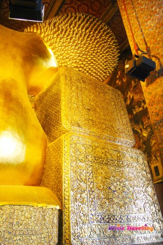 Phra Vihara of the Reclining Buddha, Wat Pho in Bangkok