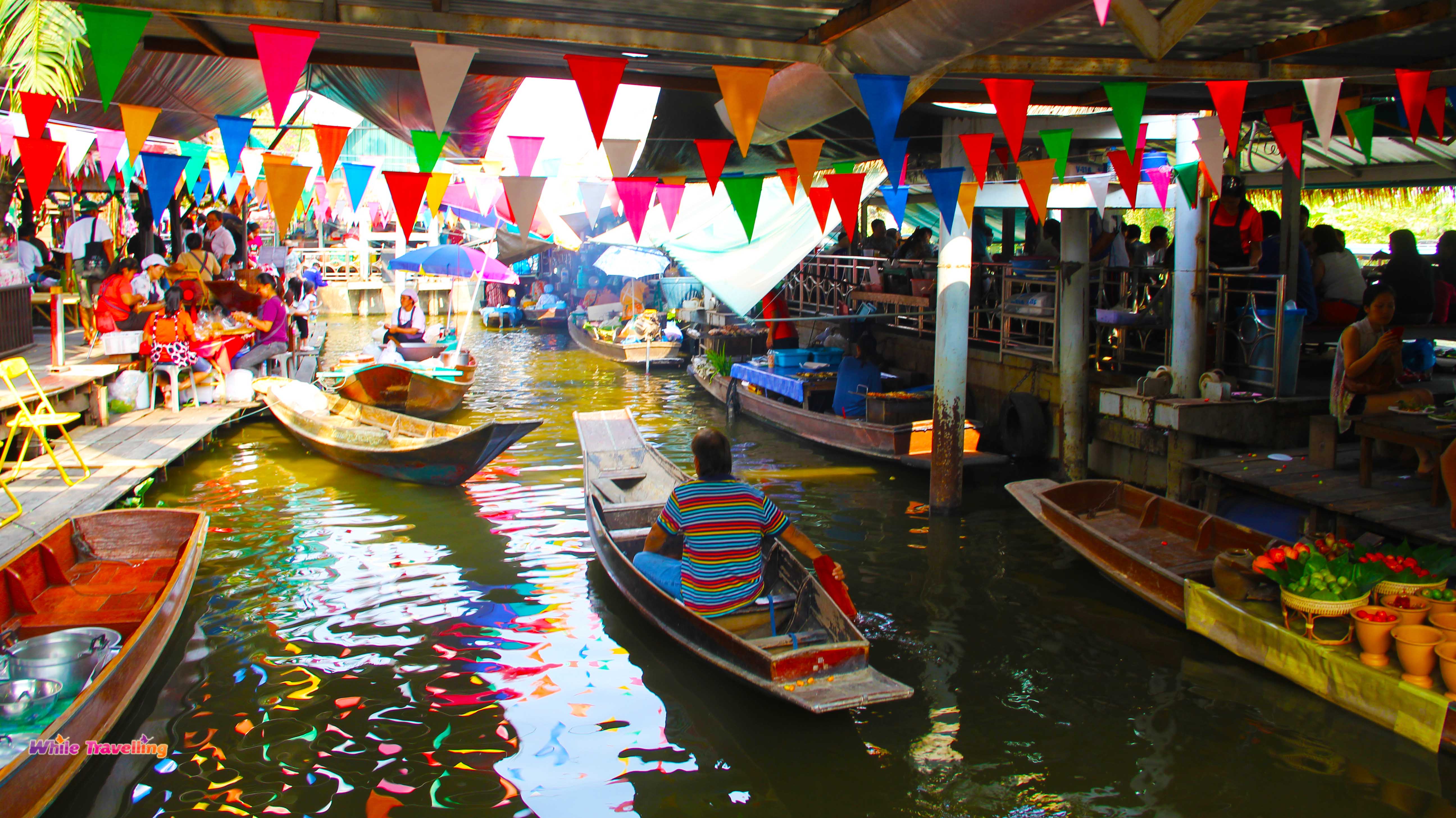 Taling Chan Floating Market While Travelling Taling Chan Floating Market While Travelling