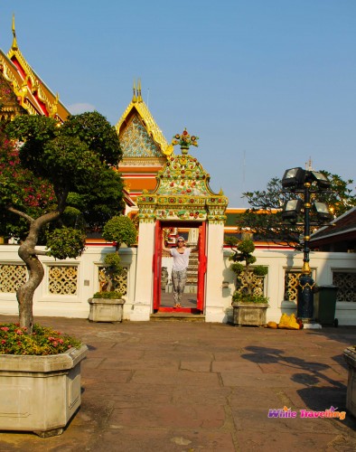 Phra Maha Chedi Si Rajakan in  Wat Pho, Bangkok 