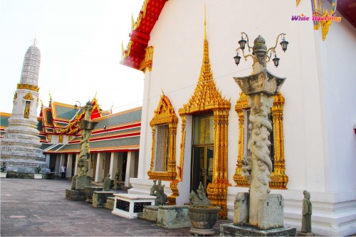 Phra Maha Stupa/ Phra Prang at Wat Pho, in Bangkok