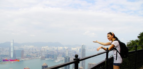 The view from  Victoria Trail, Hongkong
